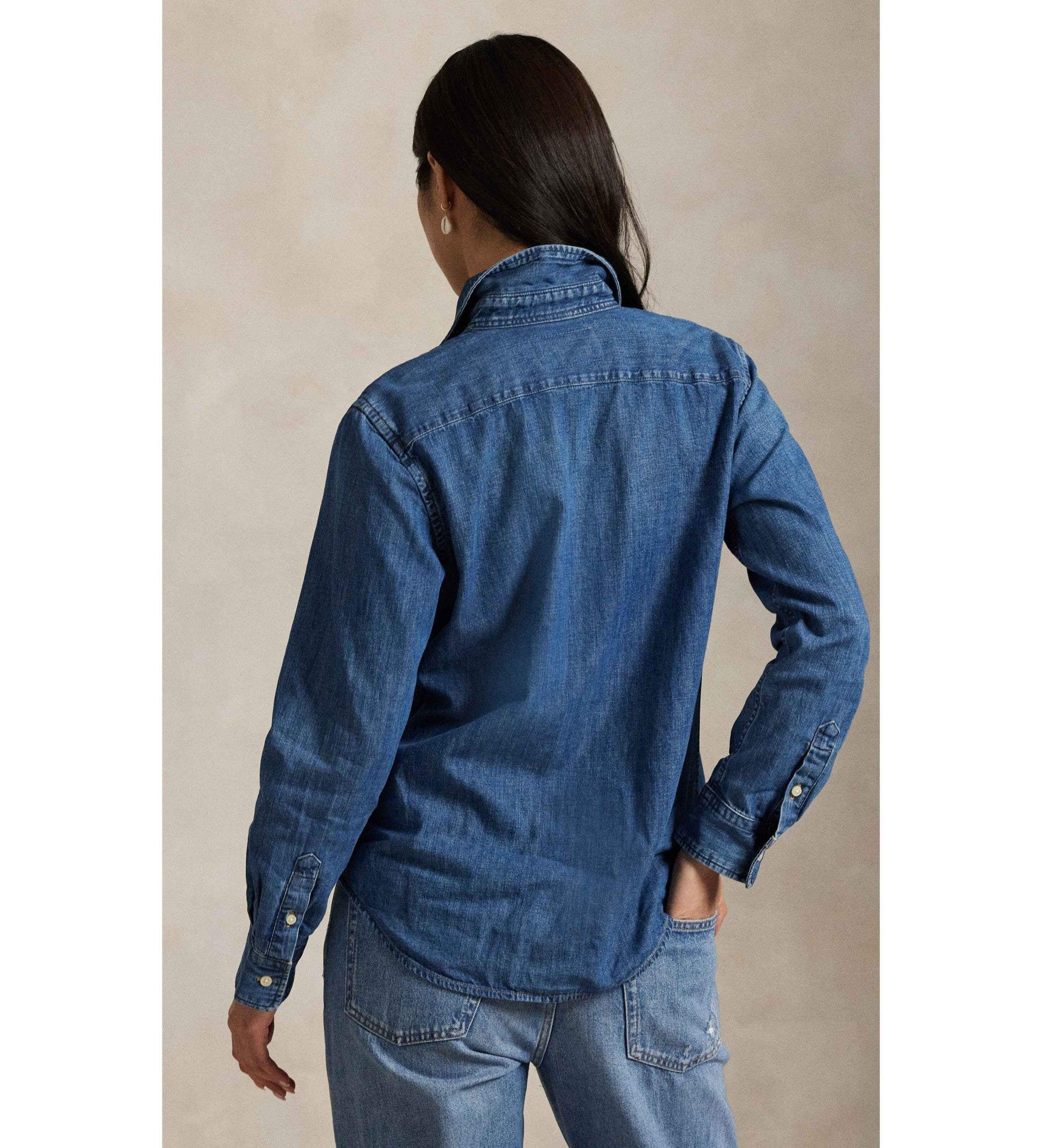 211969458 001 LS CRLTE ST-LONG SLEEVE-BUTTON FRONT