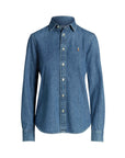211969458 001 LS CRLTE ST-LONG SLEEVE-BUTTON FRONT