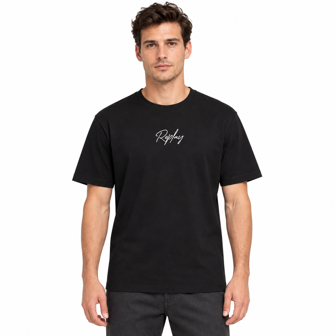 M SS T-SHIRT 27166905 BLACK 99