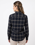 LV04RG106G UB1 LS WINDOWPANE OXFORD CLASSIC SHI