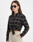 LV04RG106G UB1 LS WINDOWPANE OXFORD CLASSIC SHI