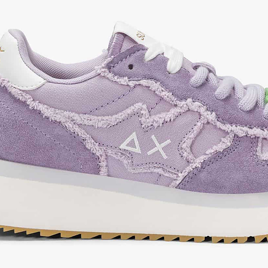 BIG STARGIRL CANVAS - LILAC — סניקרס לנשים