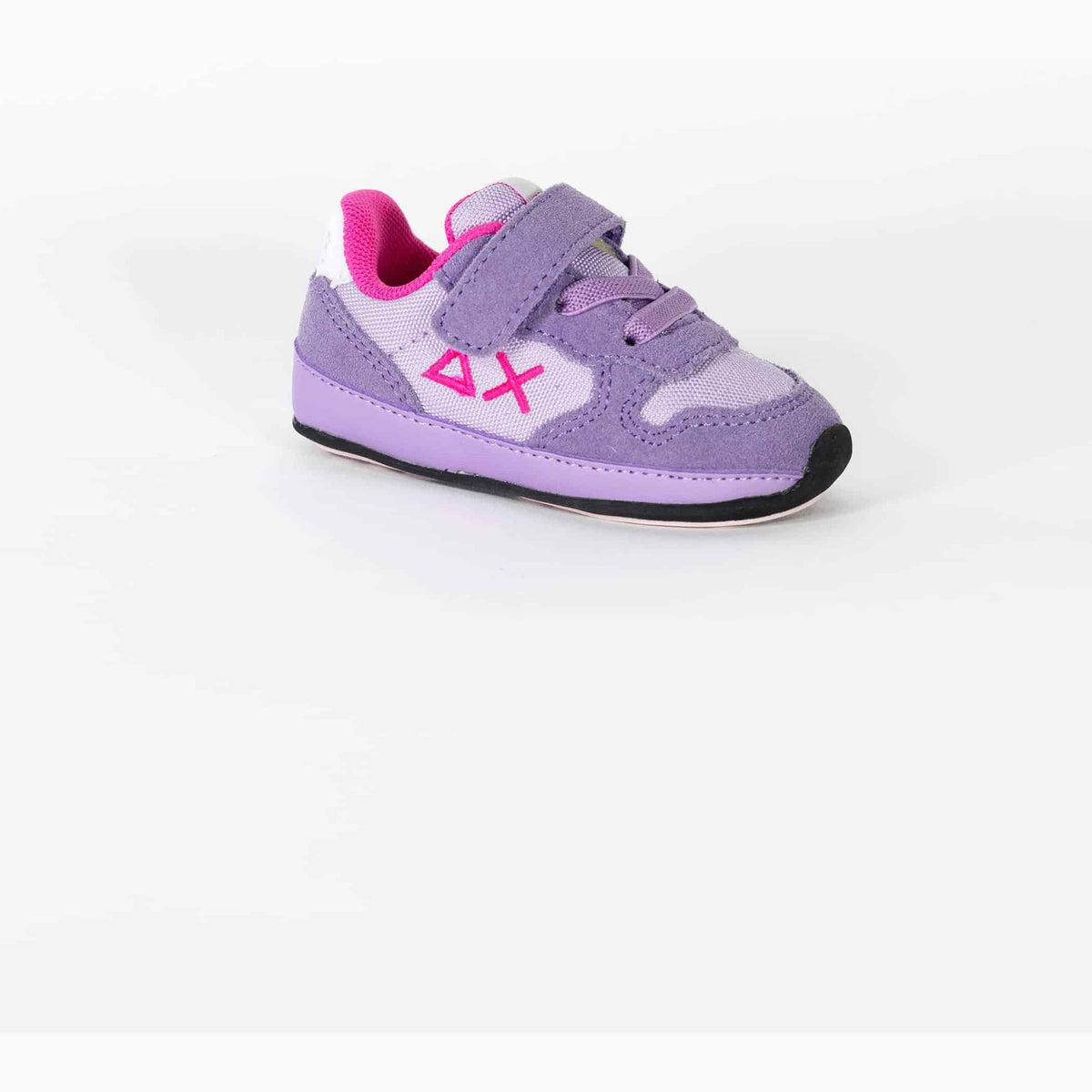 GIRL ALLY SOLID NYLON NEW BORN-LILA — נעלי ילדים — סגול
