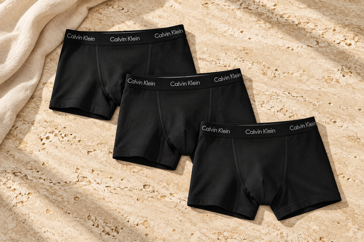 בוקסרים שחורים של Calvin Klein