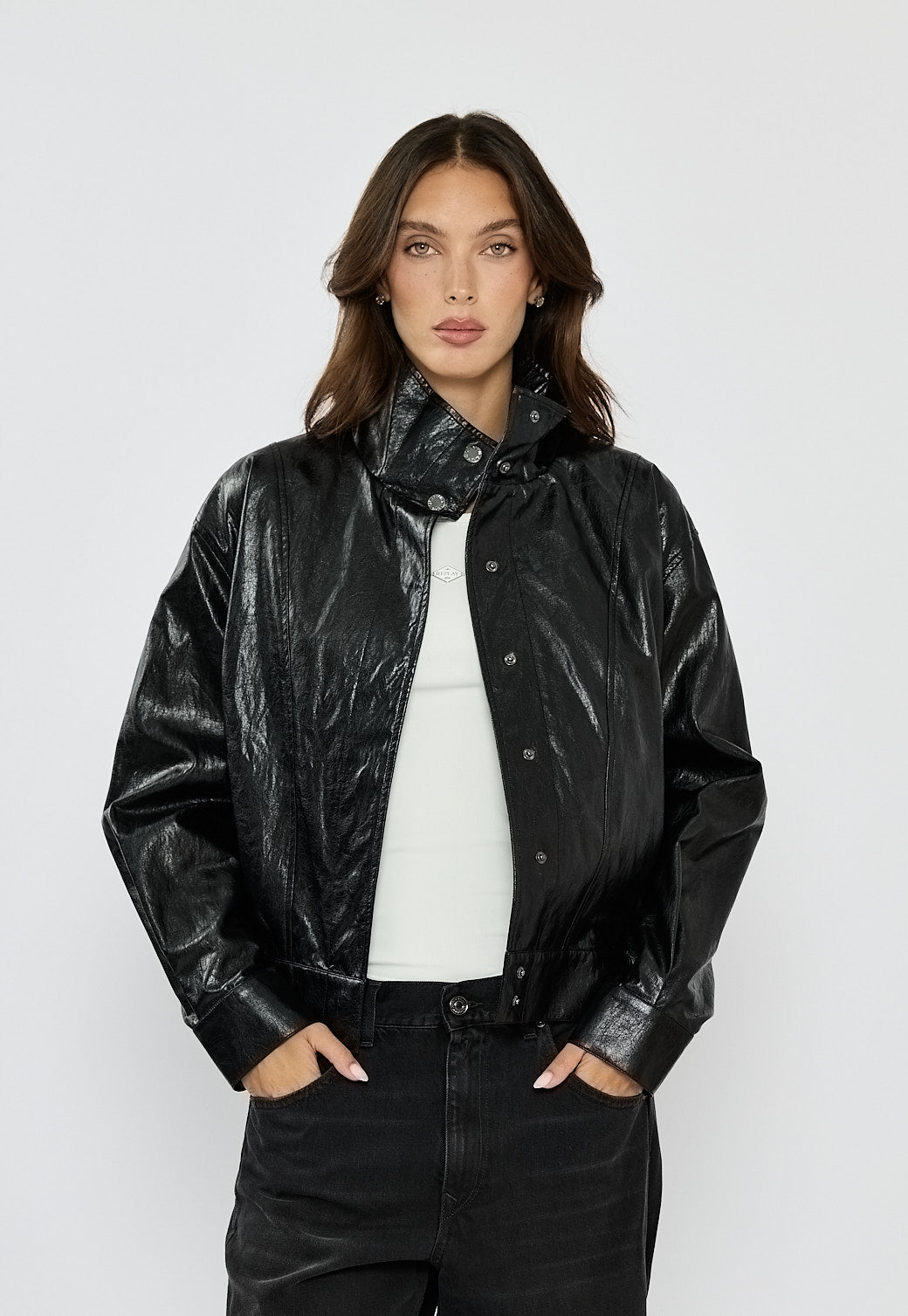 W PU JKT 27172825 BLACK 99